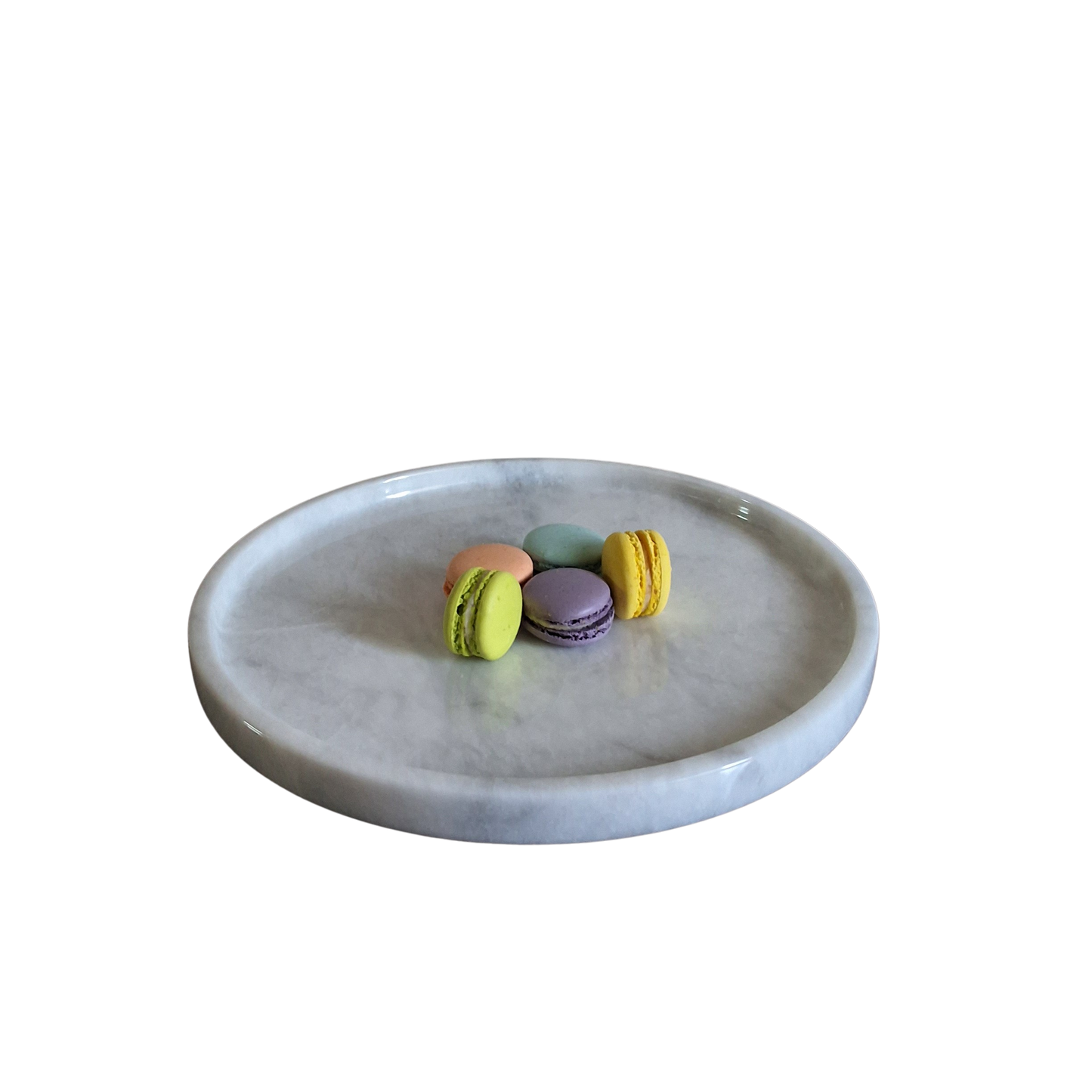 Ziarat White Marble Tray
