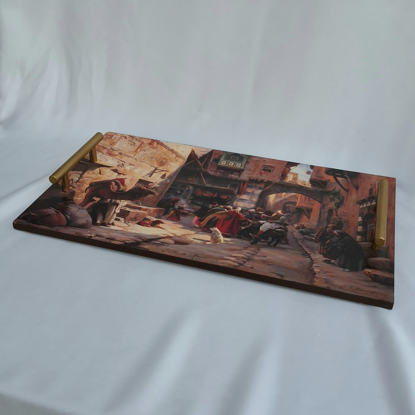 Damascus Souq Tray- Wooden Tray