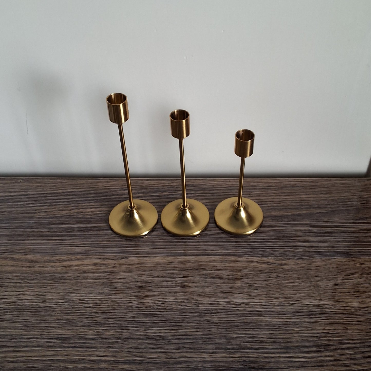 Golden Aura Candle Holders