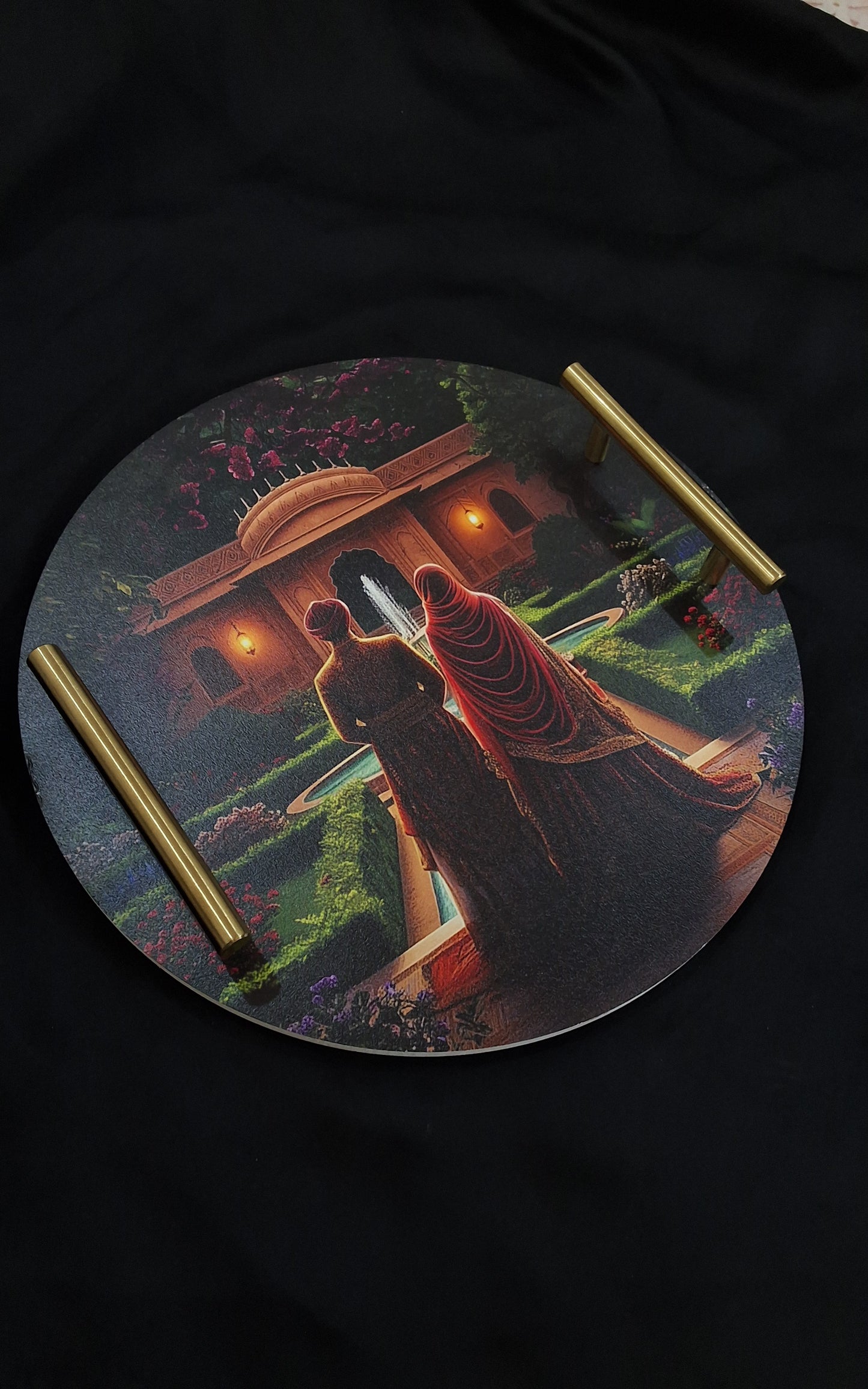 Mughal Garden Tray-Wooden tray