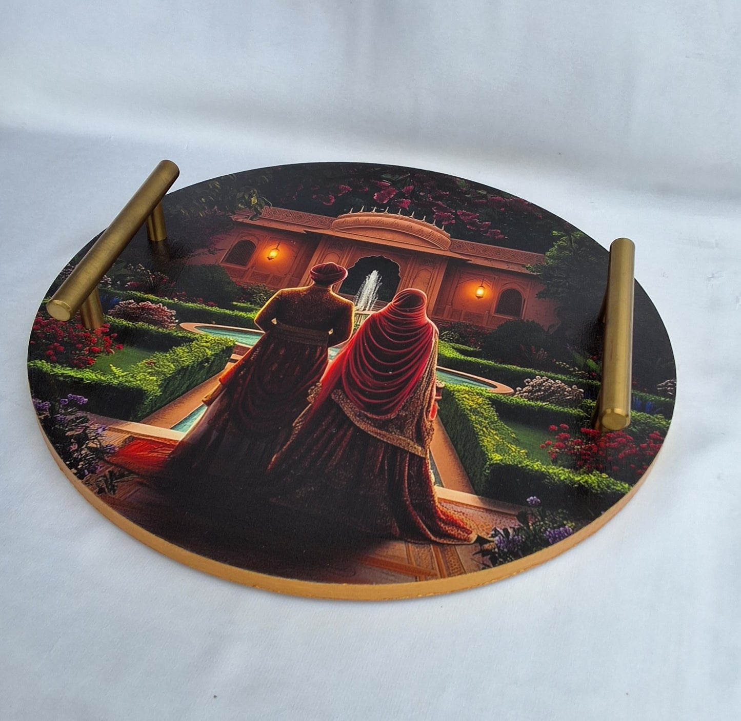 Mughal Garden Tray-Wooden tray