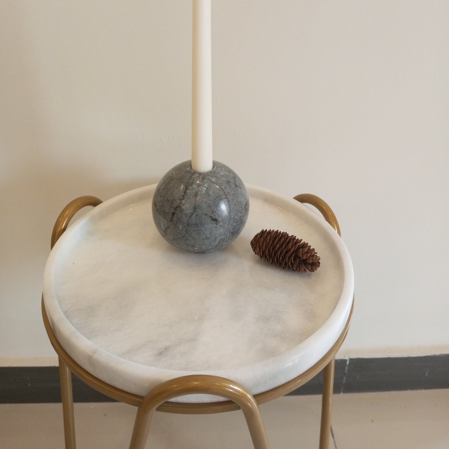 Aurora Table- Marble End Table