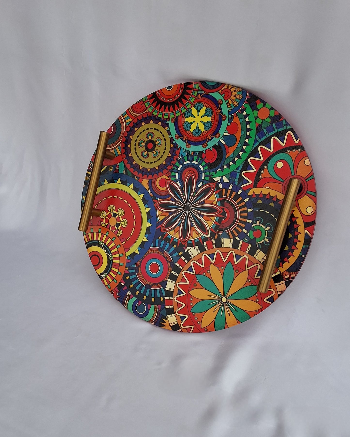 Digitally printed wooden tray used as a serving tray, vanity tray, decorative tray or perfume tray. wooden trays in Pakistan