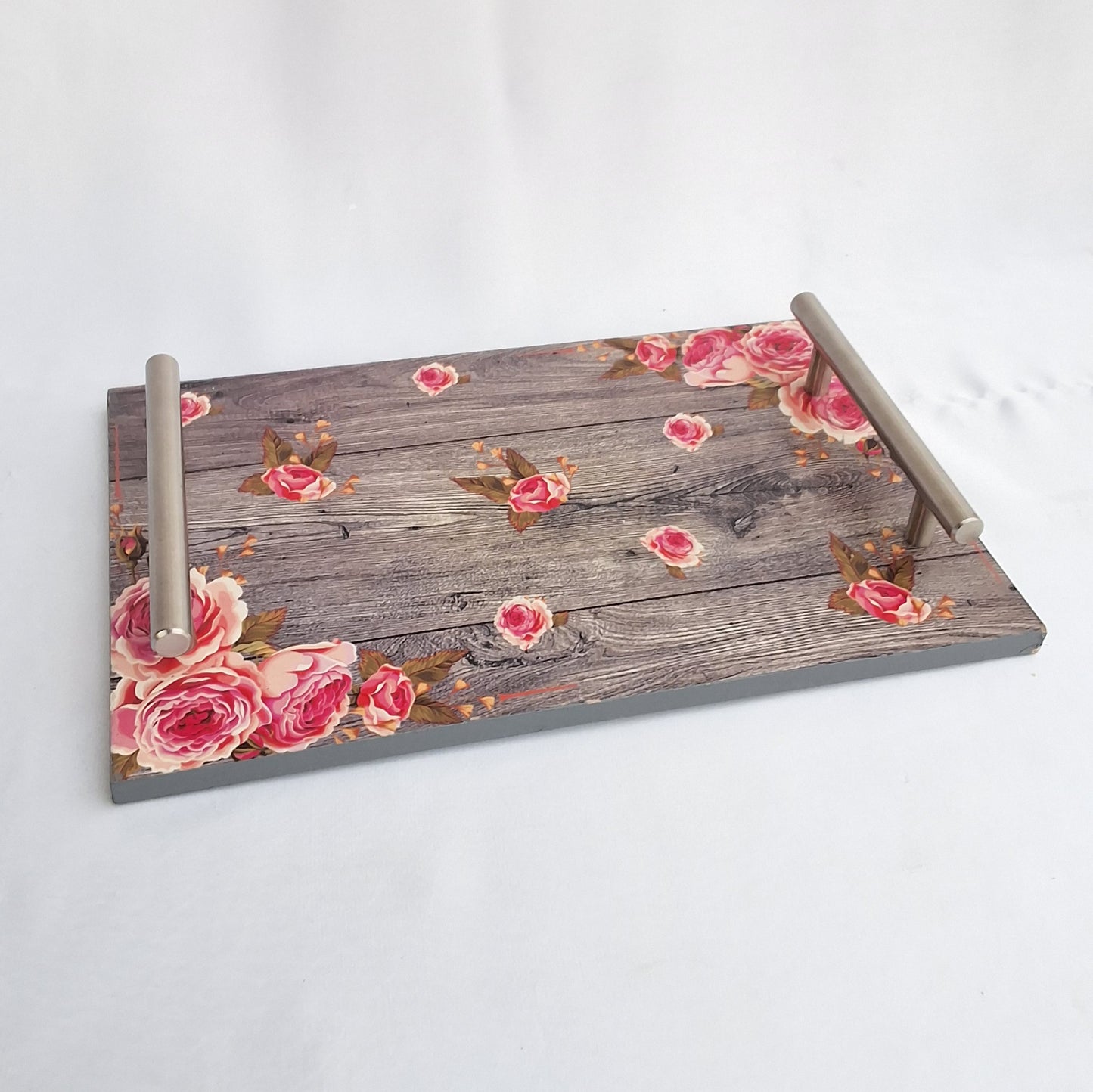 wooden tray in Pakistan. used for serving, as decorative tray, vanity tray and perfume tray. perfect gift idea.