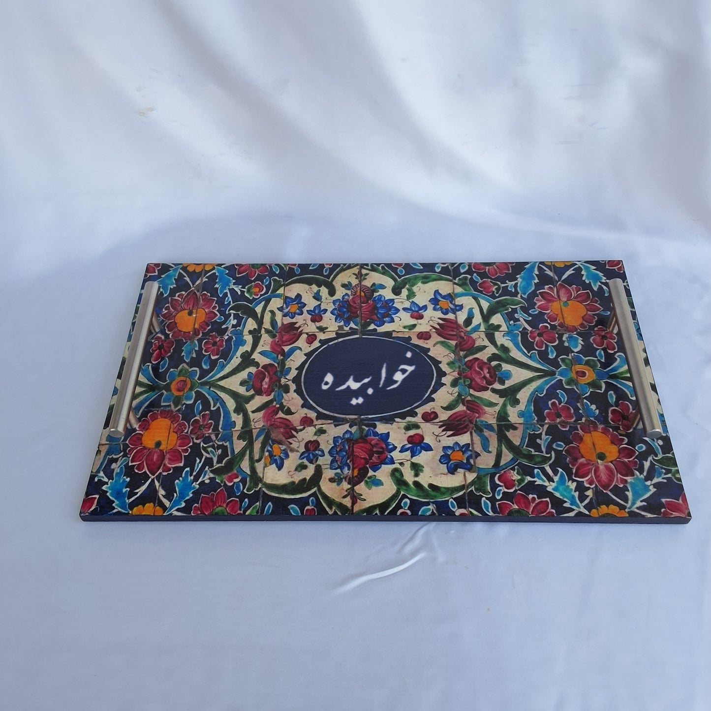 خوابیدہ (Khawabeeda) Wooden Tray