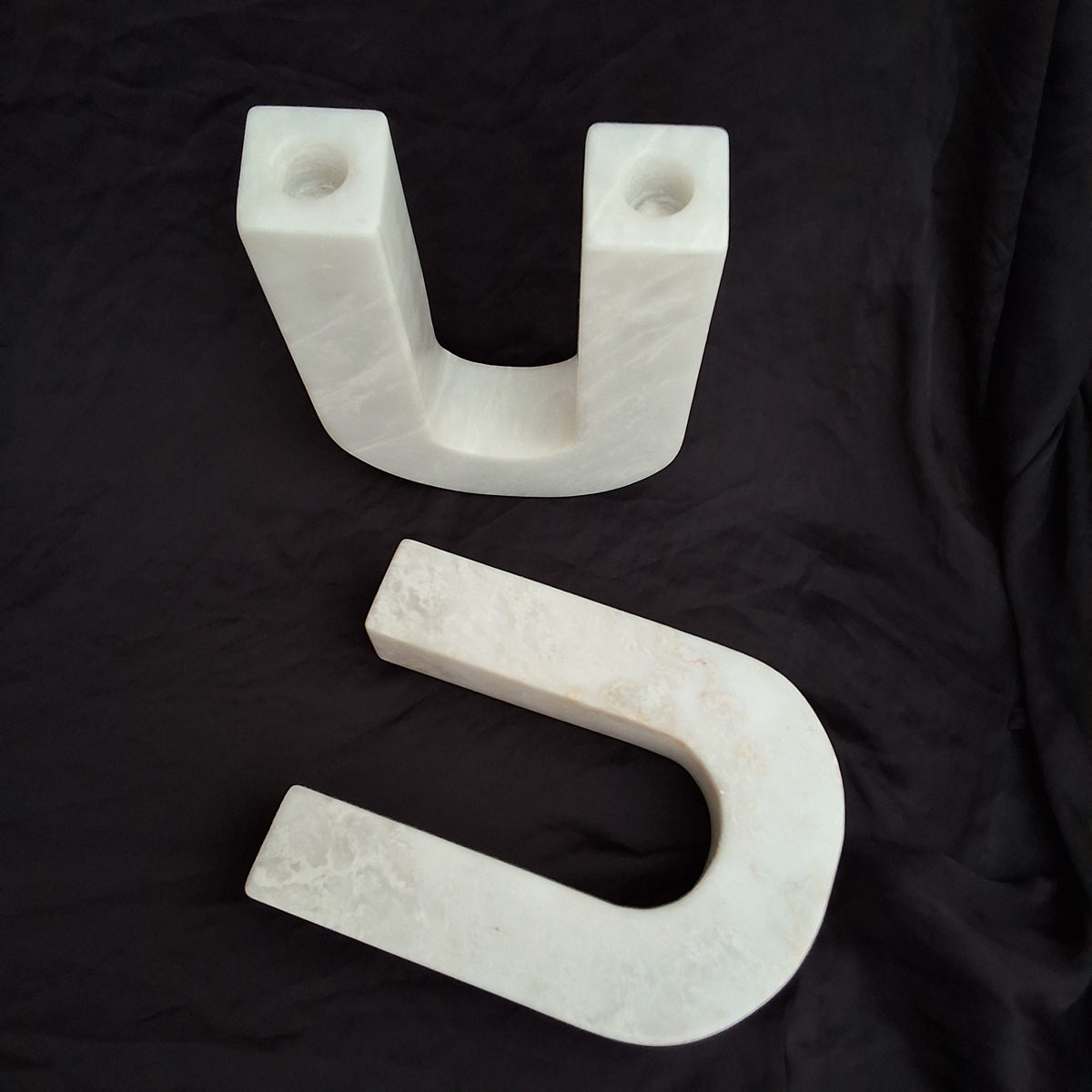 Ziarat White Candle Holder