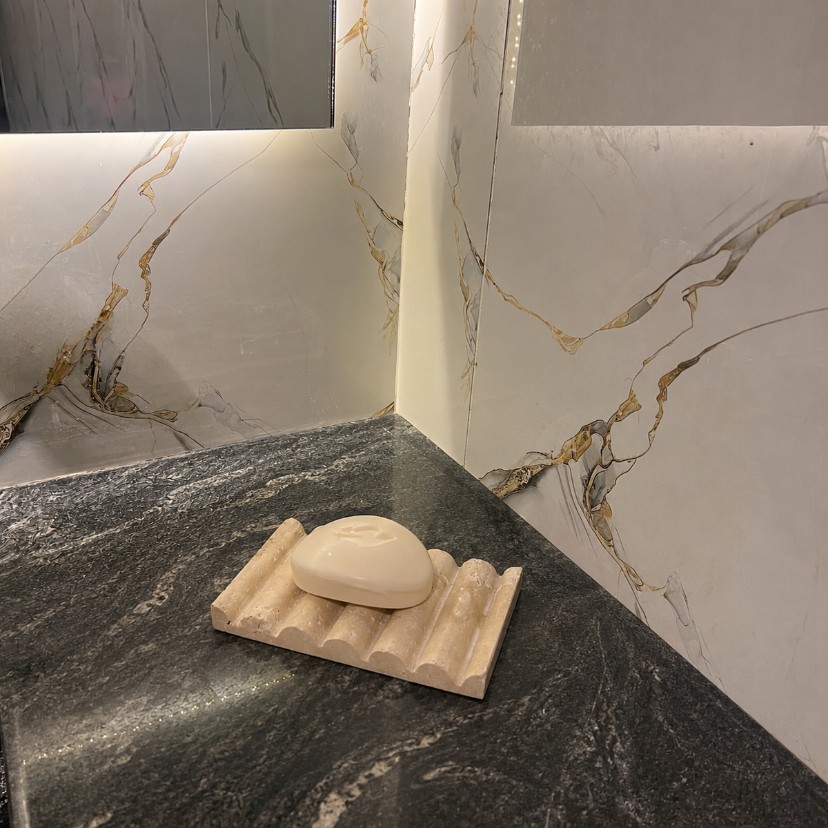 Marble/Travertine Soap dish