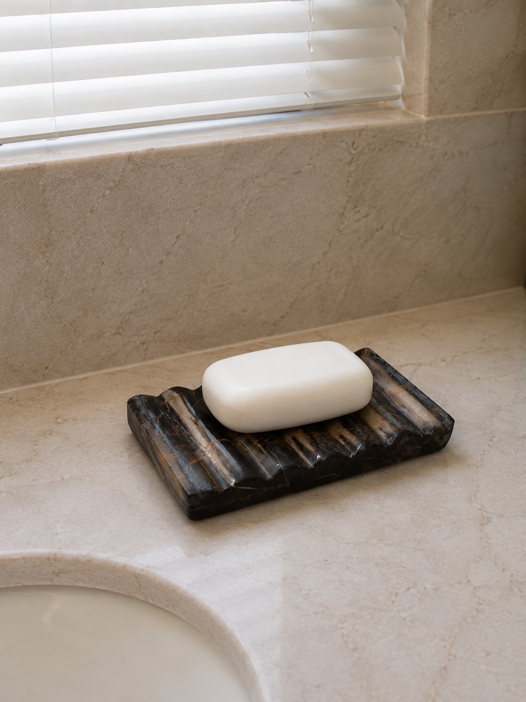 Marble/Travertine Soap dish