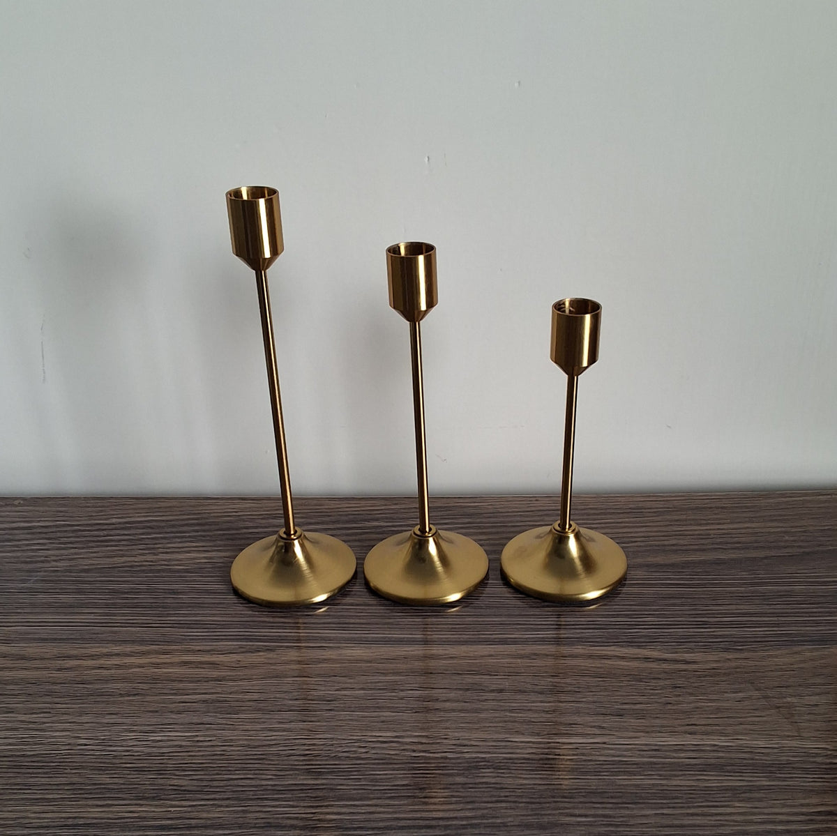 Golden Aura Candle Holders
