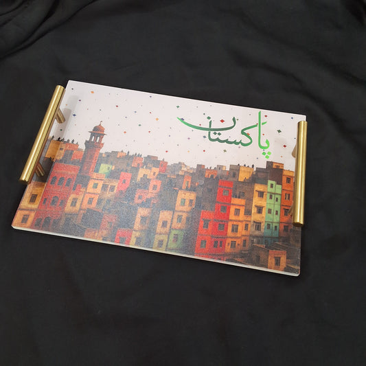 Basant-Wooden Tray
