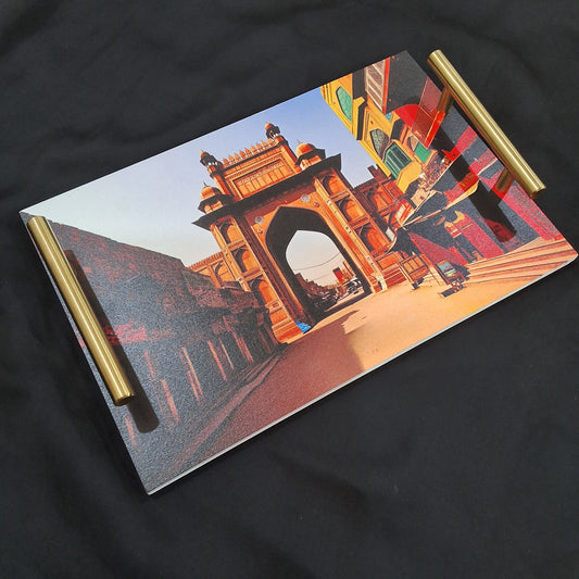 The Delhi Gate- Wooden Tray