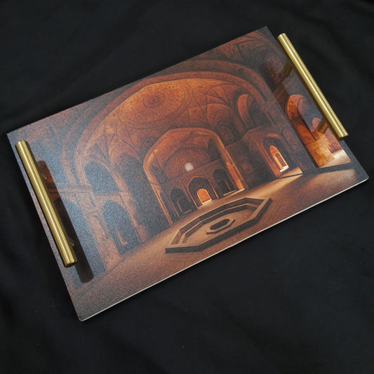 Shahi Hammam-Wooden Tray