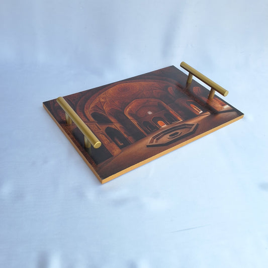 Shahi Hammam-Wooden Tray