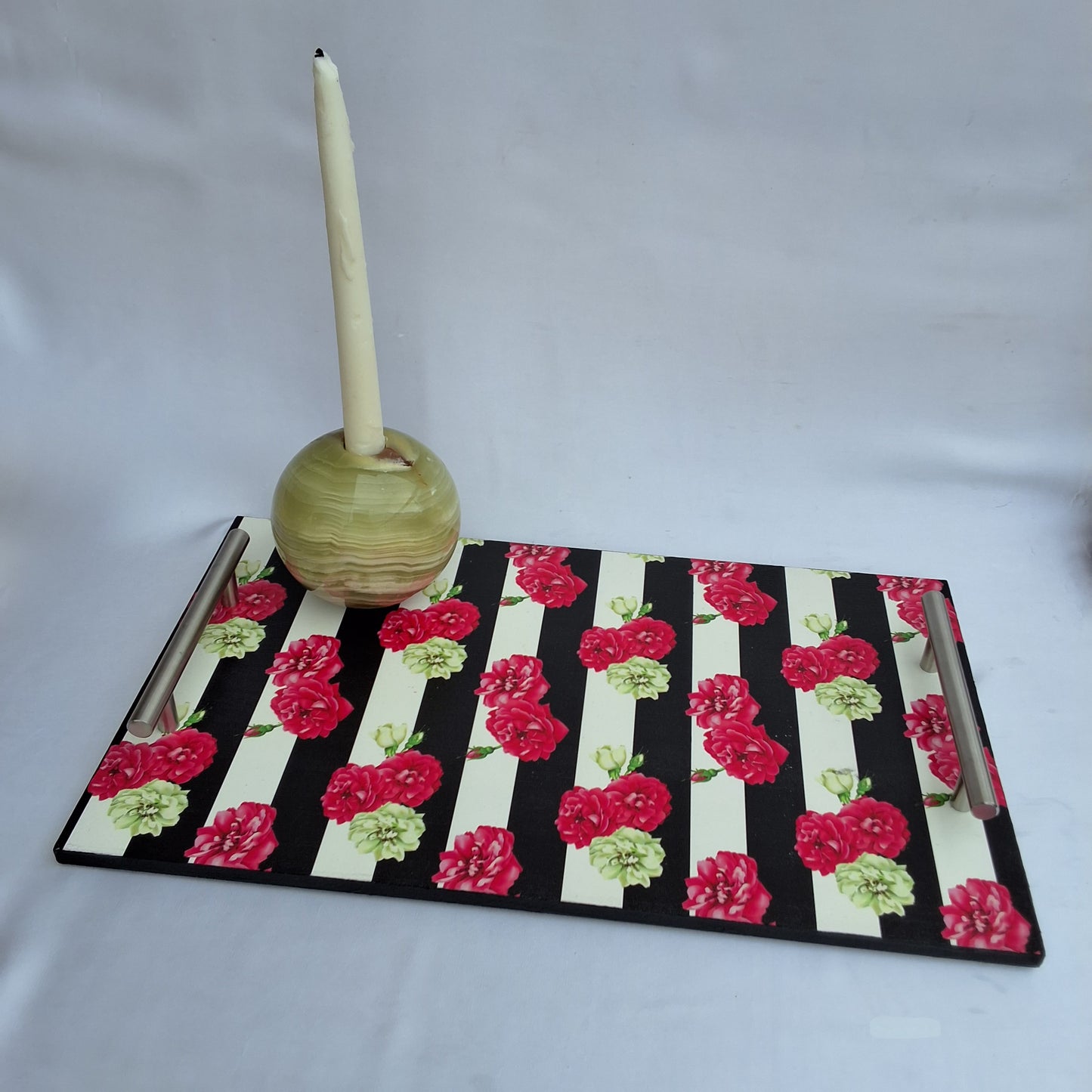 Petal Parade tray– Wooden tray