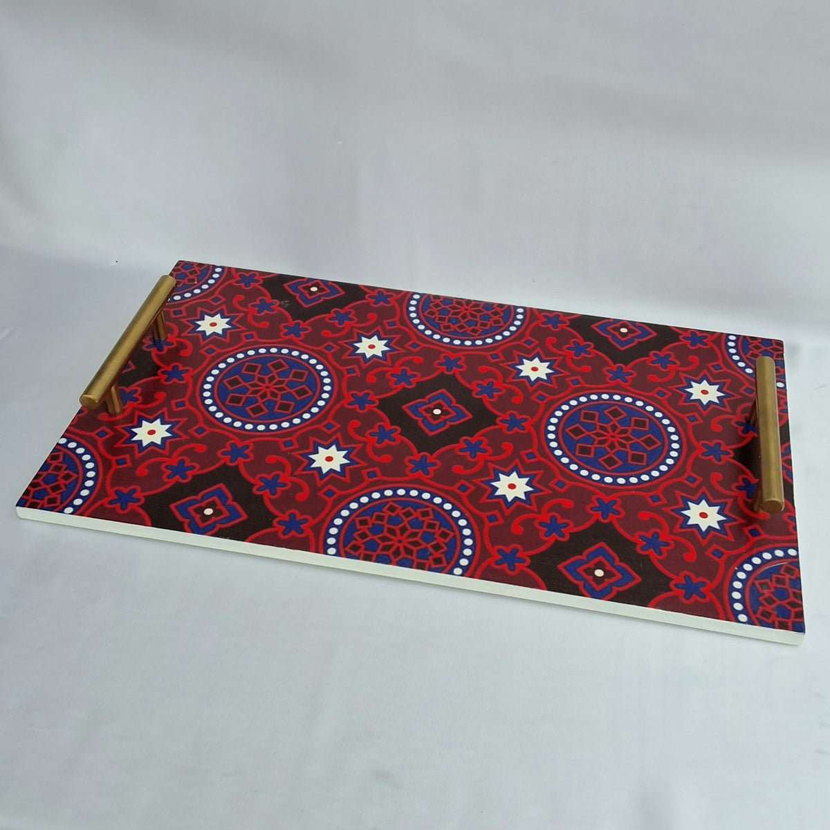 Ajrak Essence Wooden Tray