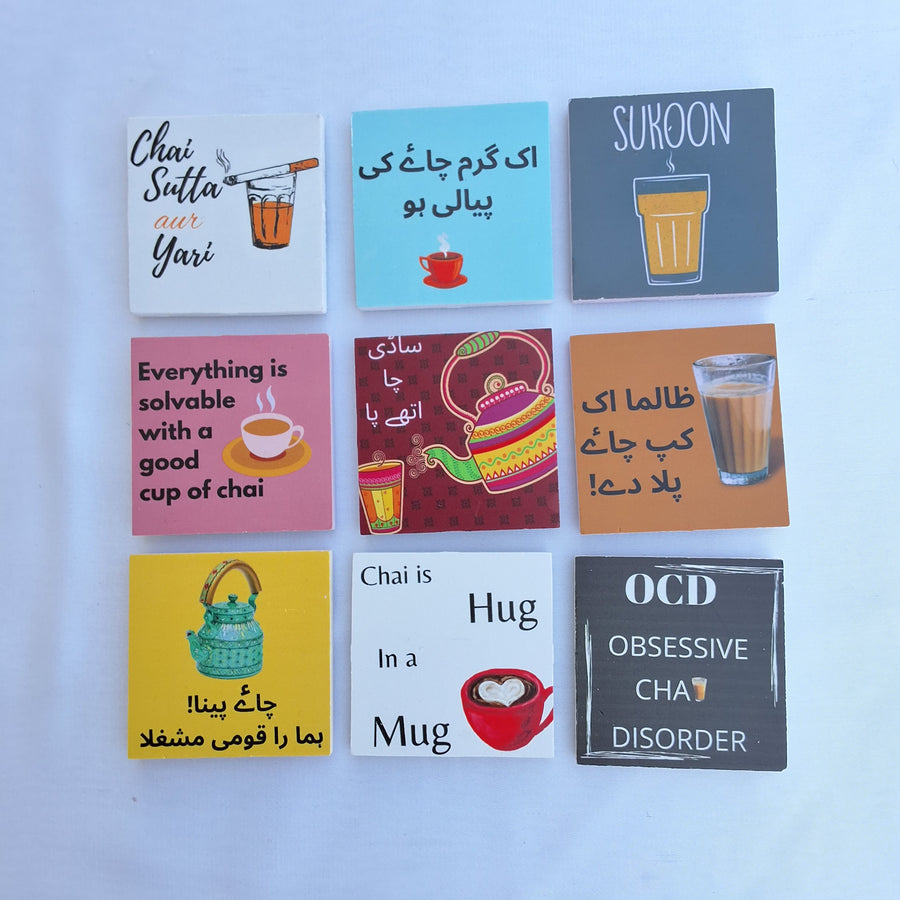 Chai(tea) magnets