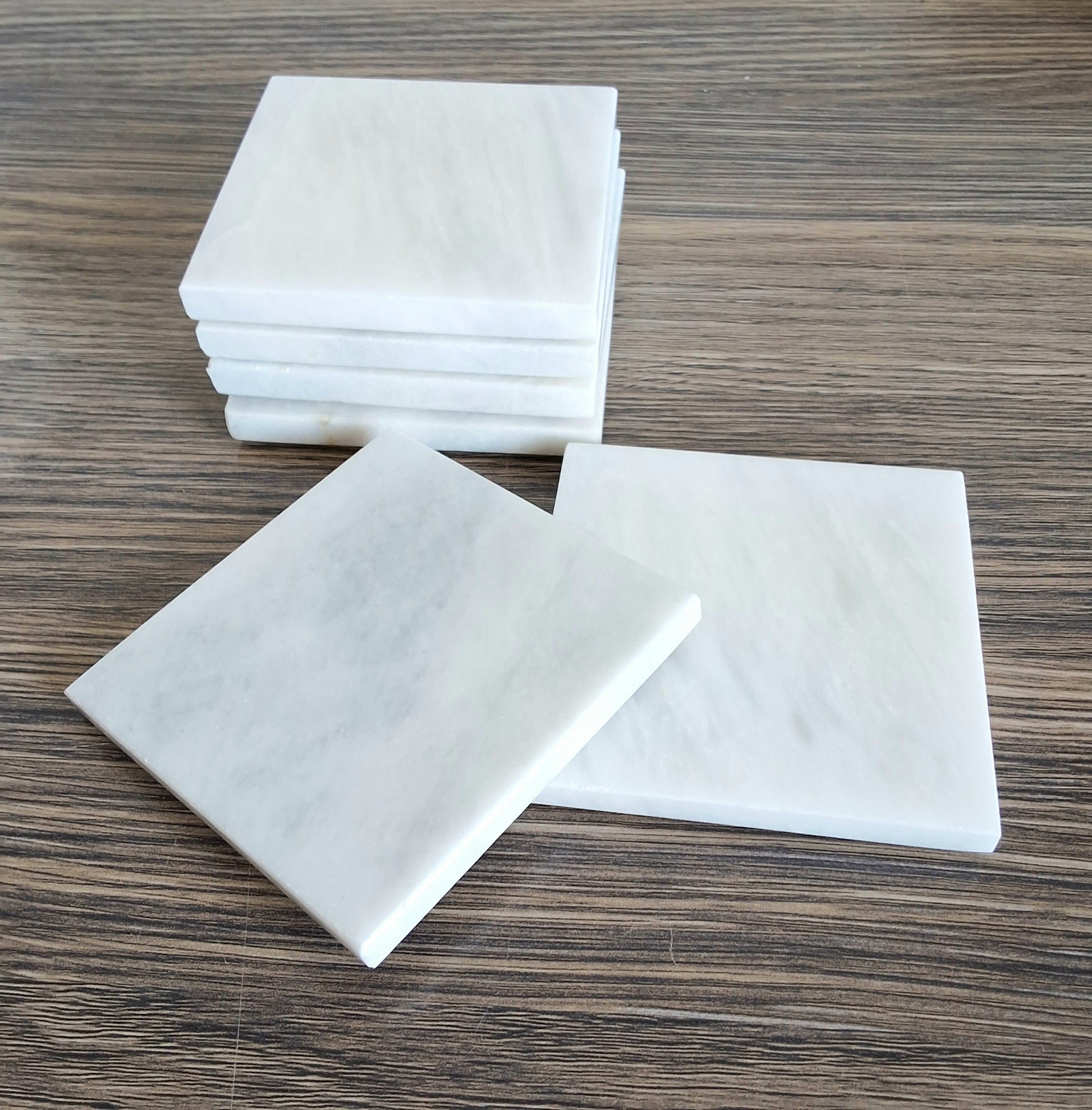 Ziarat white coasters. Hand crafted natural stone coasters in Pakistan. Marble coasters pakistan. Pakistan. Cup coasters, mug coasters