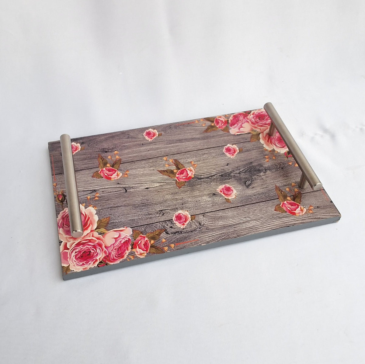 wooden tray in Pakistan. used for serving, as decorative tray, vanity tray and perfume tray. perfect gift idea. 