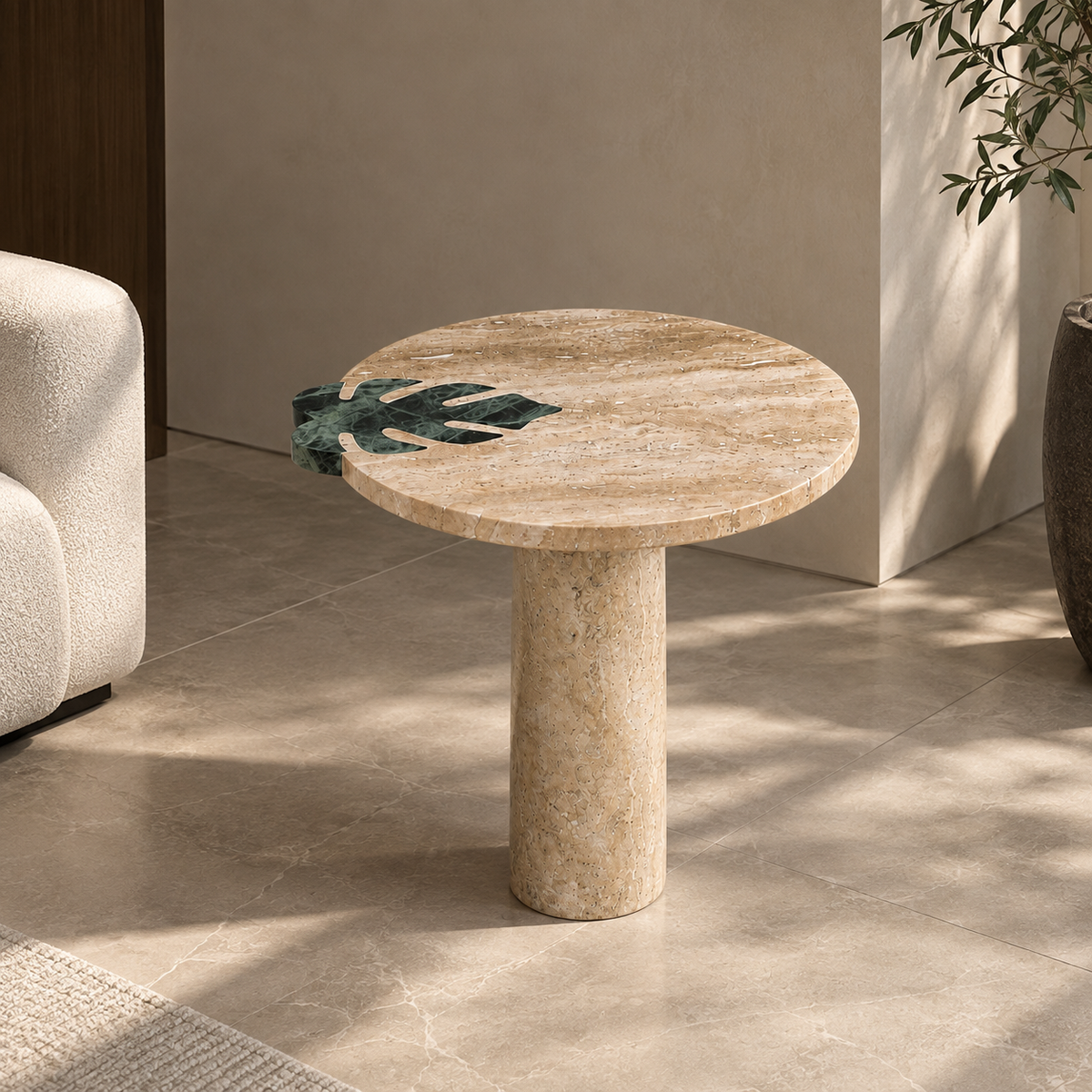 The Verdant Leaf Table