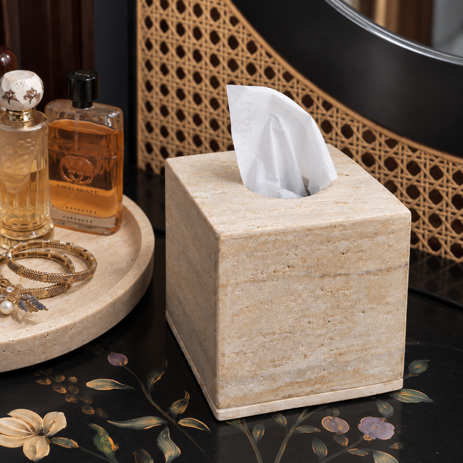 Travertine TissueBox